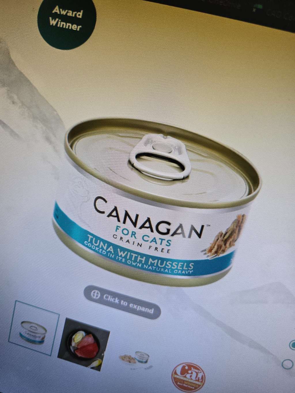 Canagan Tuna with Mussels