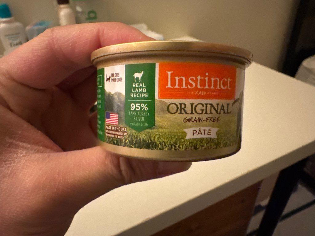Instinct Original Grain-Free Pâté Real Lamb Recipe