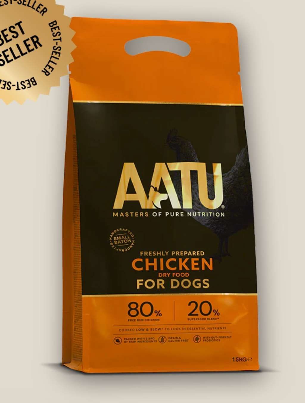 AATU Freshly Prepared Chicken Dry Food For Dogs