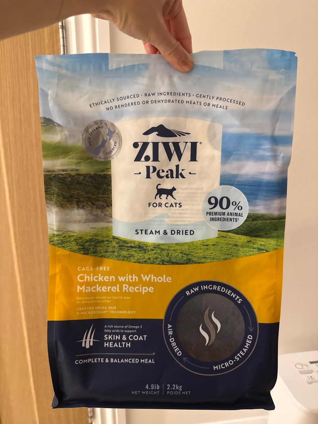 Ziwi Peak Cage-Free Chicken with Whole Mackerel Recipe