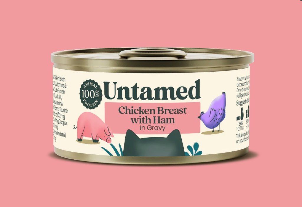 Untamed Chicken Breast with Ham in Gravy