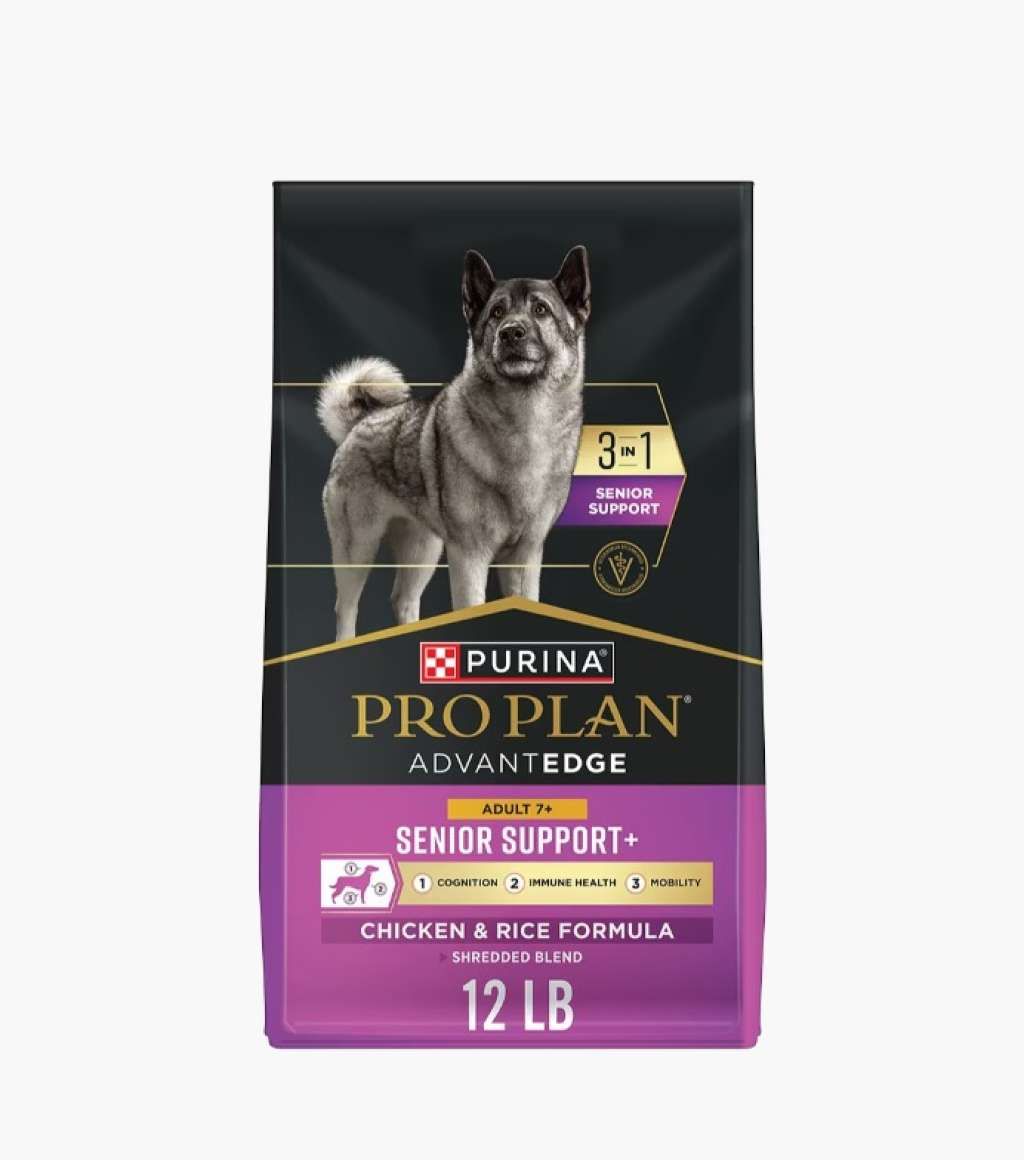 Purina Pro Plan Adult 7+ Senior Support+ Chicken & Rice Formula Shredded Blend