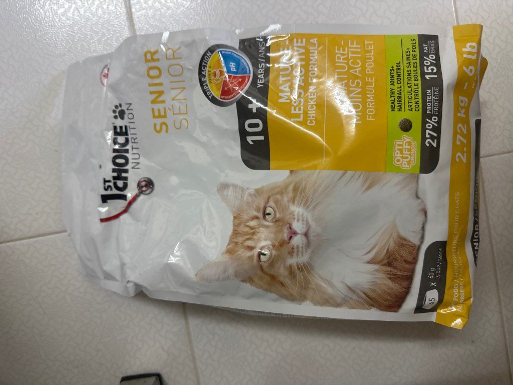 1st Choice Nutrition Senior 10+ Years Mature Less Active Chicken Formula