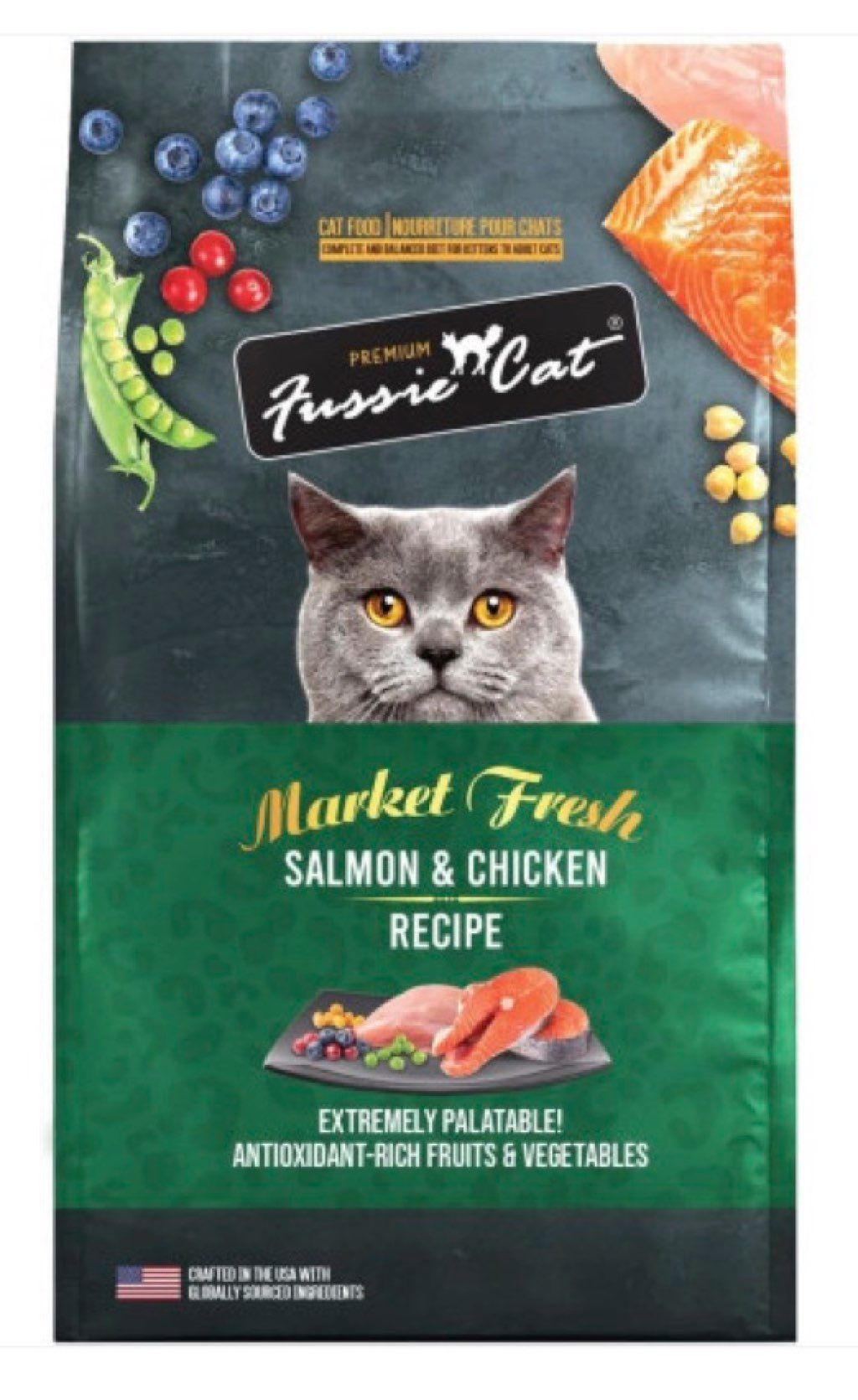 Fussie Cat Market Fresh Salmon & Chicken Recipe