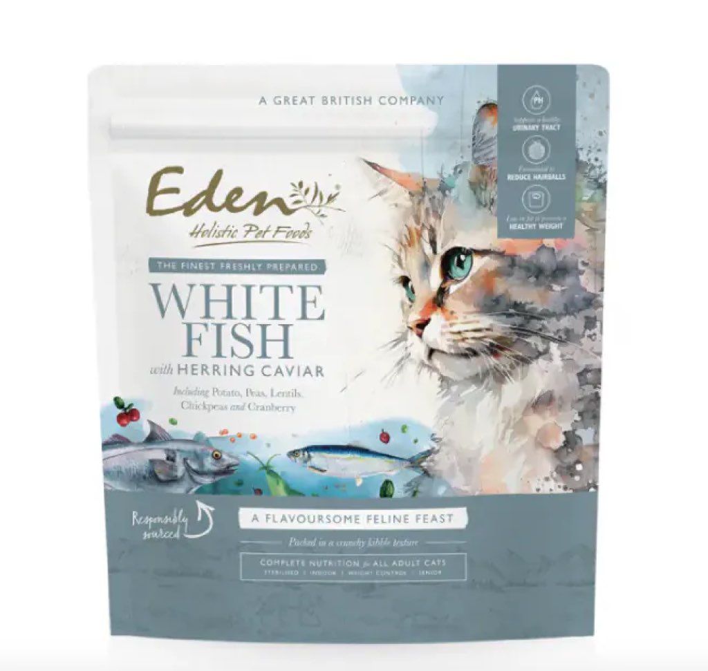 Eden White Fish with Herring Caviar