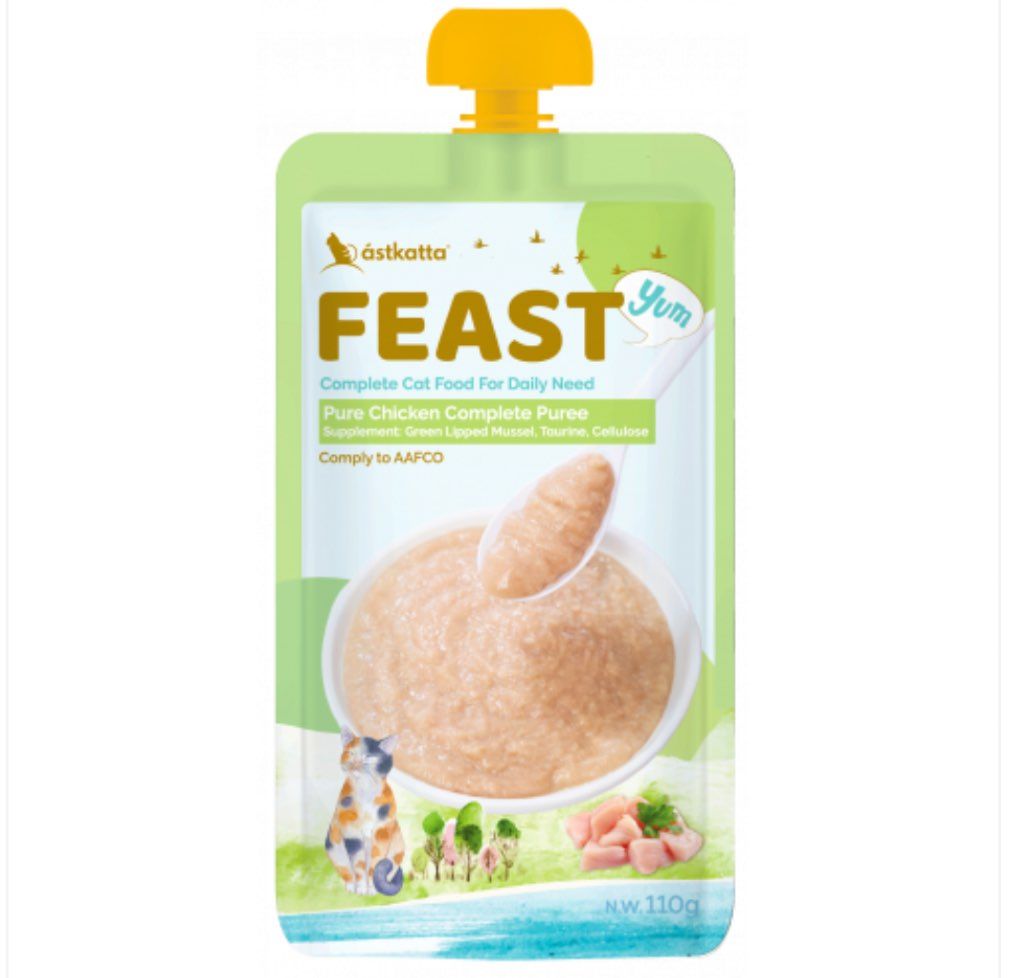 astkatta FEAST Yum Pure Chicken Complete Puree