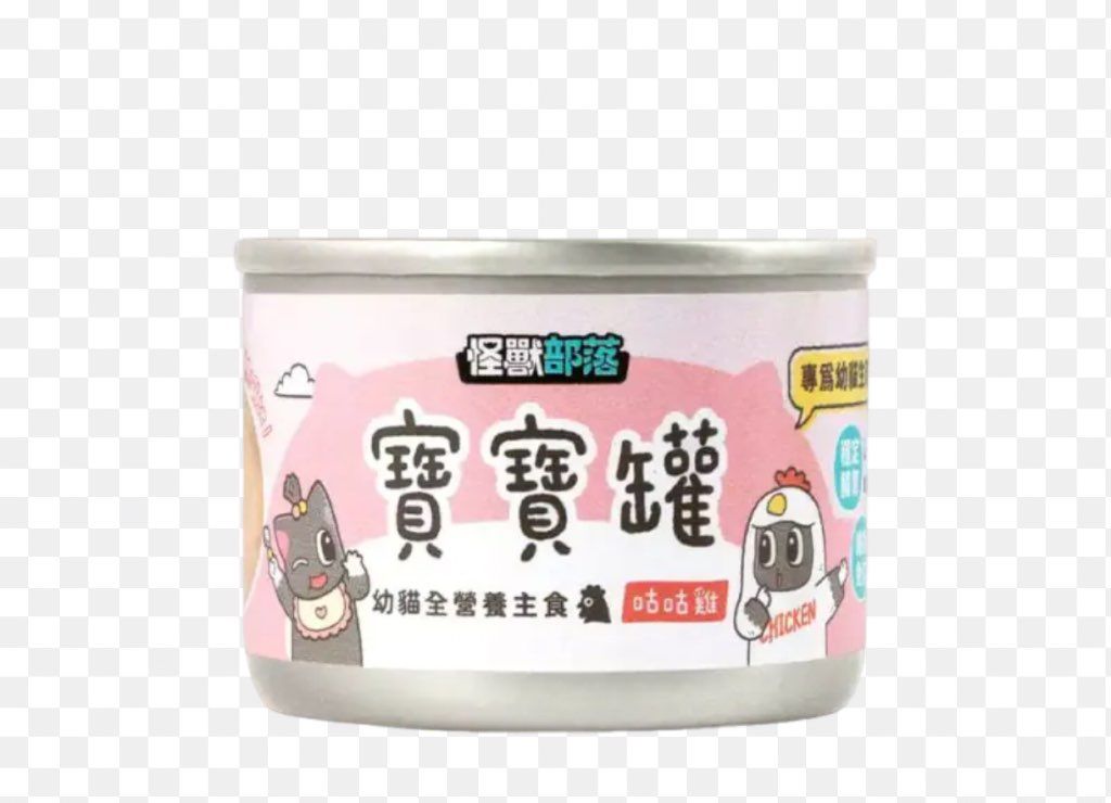 Monster Tribe Baby Can Chicken Formula for Kitty