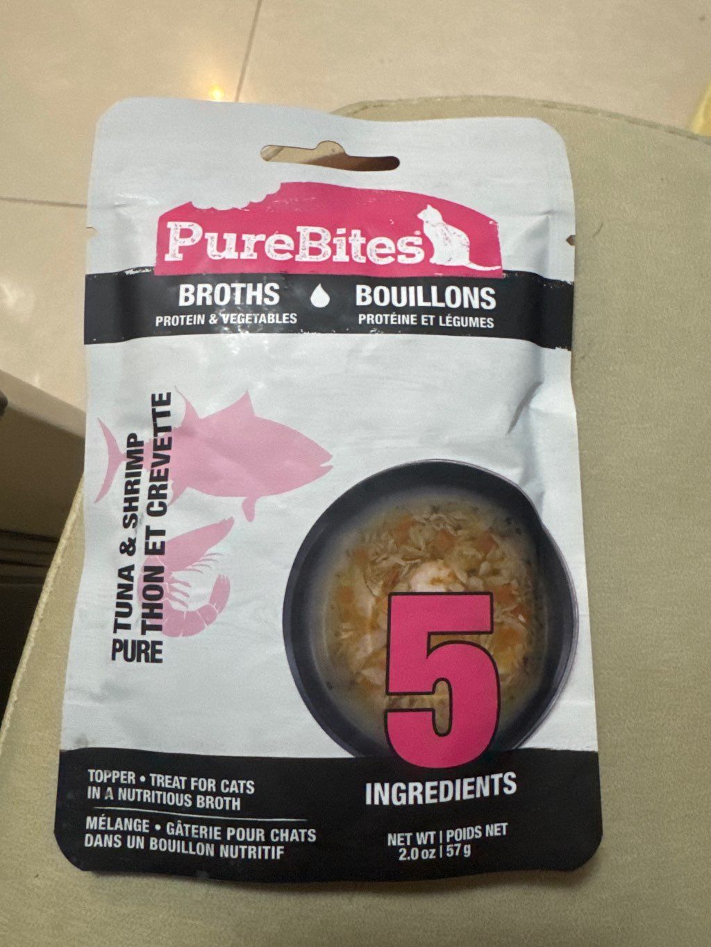 PureBites Broths Tuna & Shrimp