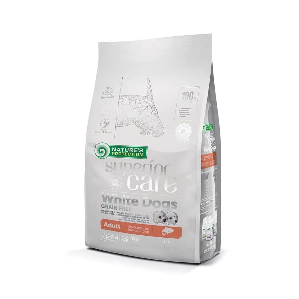Nature's Protection Superior Care White Dogs Grain Free Adult Small and Mini Breeds