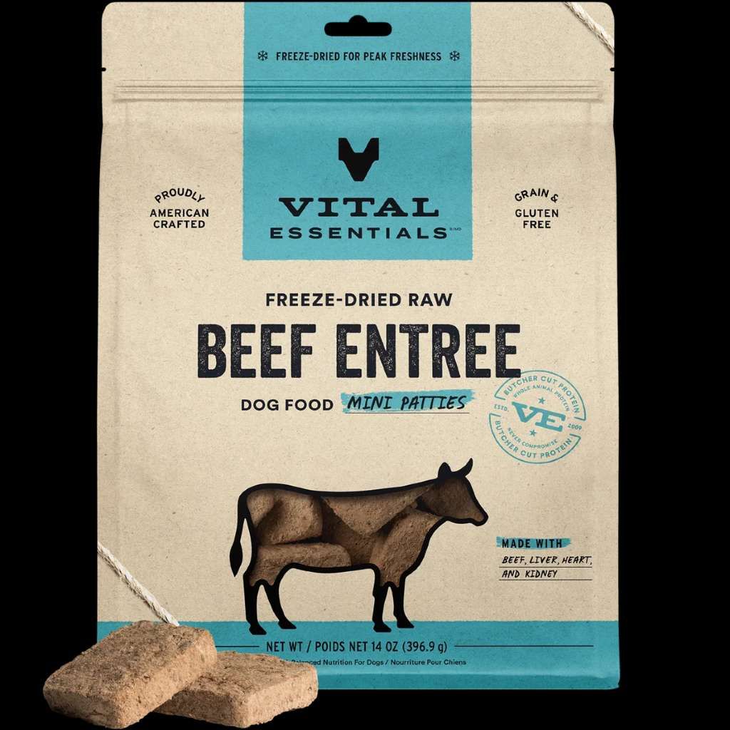 Vital Essentials Beef Entree Mini Patties