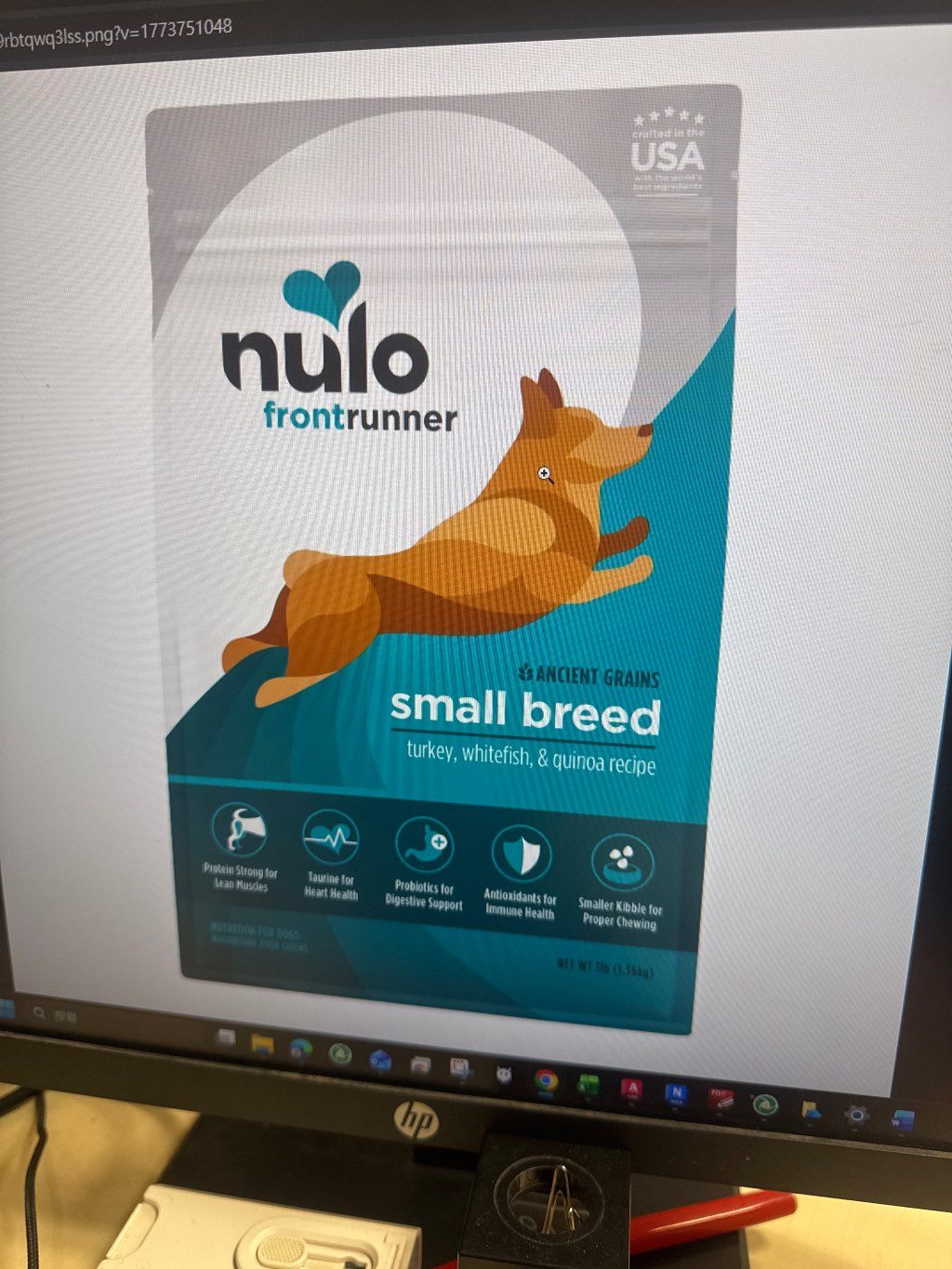 Nulo Frontrunner Ancient Grains Small Breed Turkey, Whitefish & Quinoa Recipe