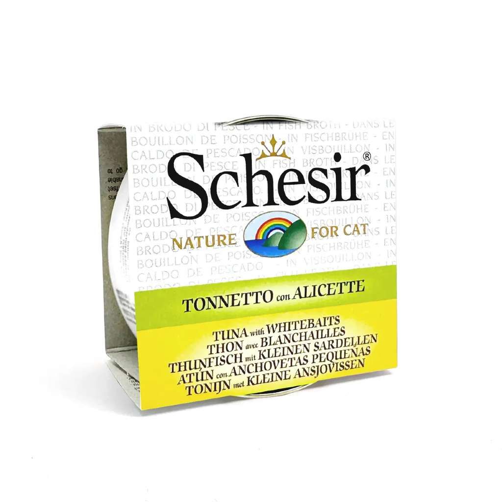 Schesir Nature for Cat Tonnetto con Alicette (Tuna with Whitebaits)