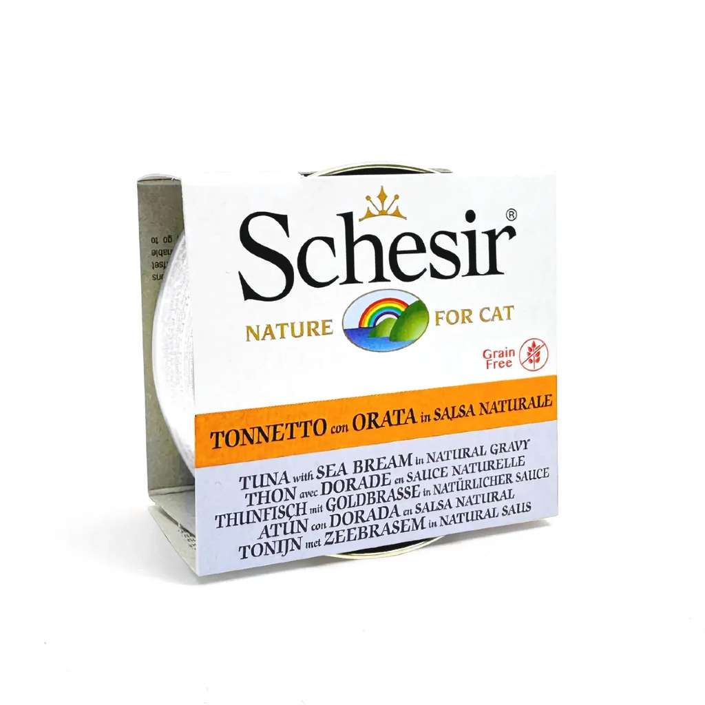 Schesir Tuna with Sea Bream in Natural Gravy