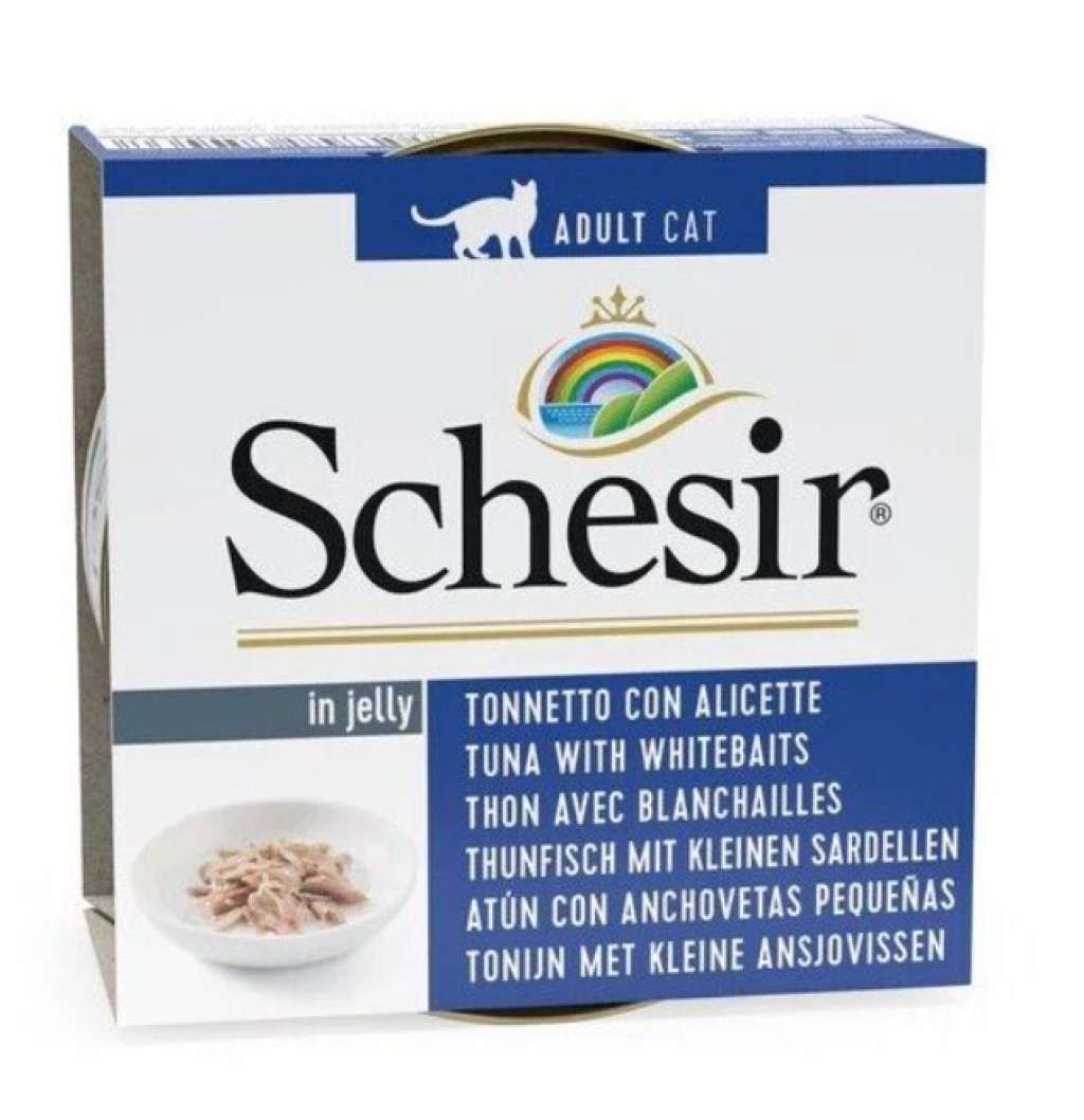 Schesir Tuna with Whitebaits in Jelly