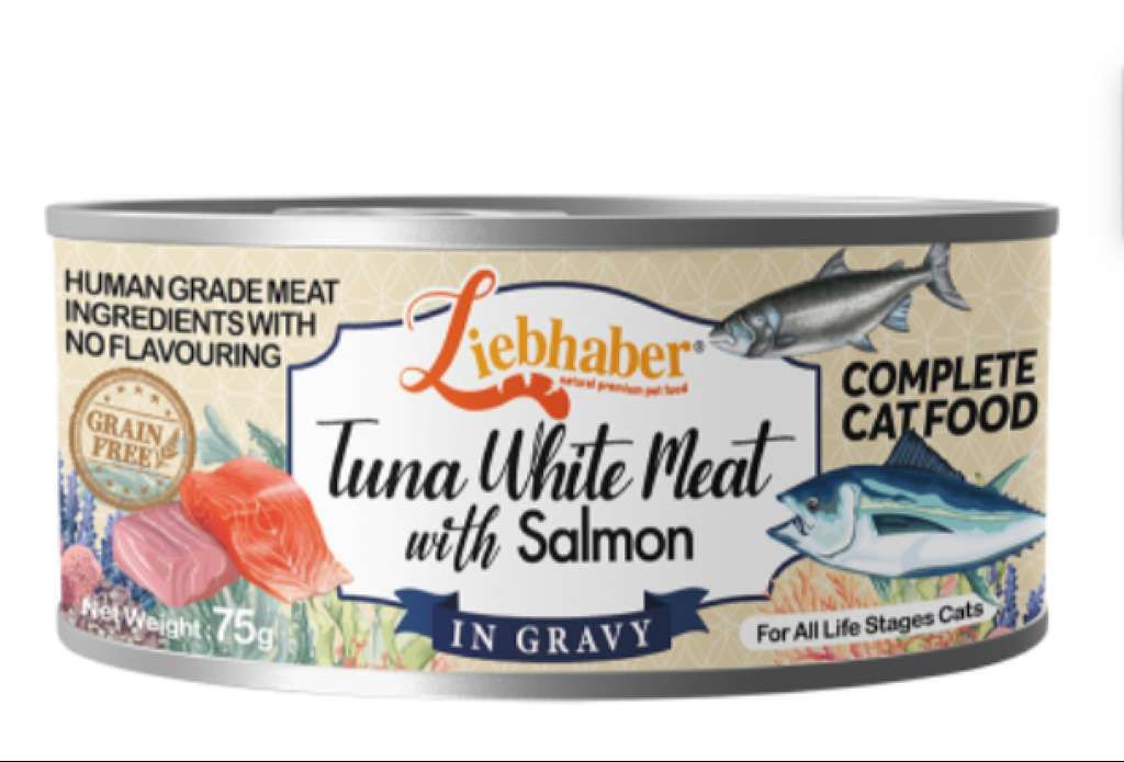 Liebhaber Tuna White Meat with Salmon in Gravy