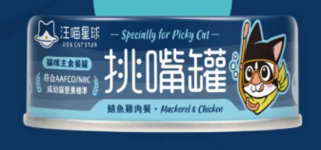 Dog Cat Star Picky Cat Mackerel & Chicken