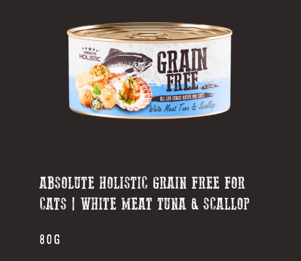 Absolute Holistic Grain Free White Meat Tuna & Scallop