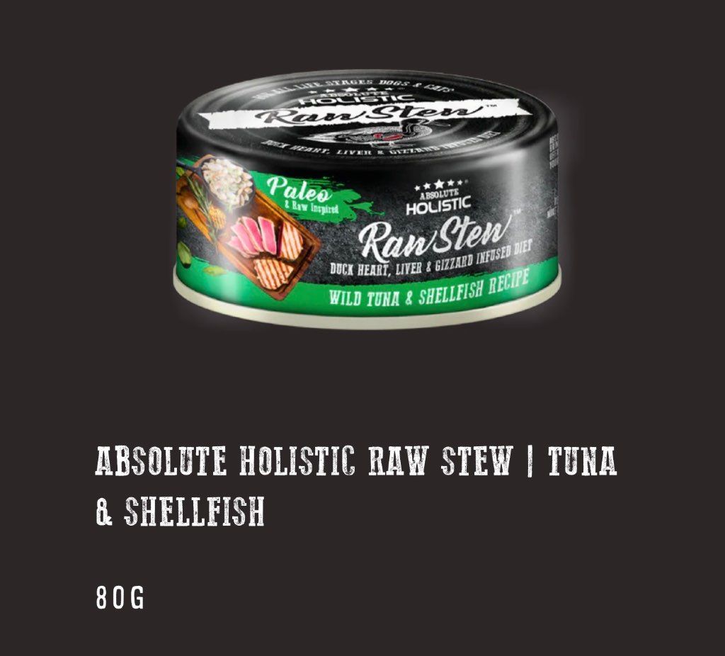 Absolute Holistic Raw Stew Wild Tuna & Shellfish Recipe