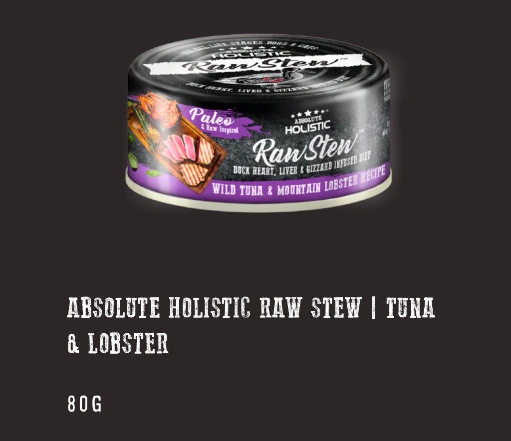 Absolute Holistic Raw Stew Wild Tuna & Mountain Lobster Recipe