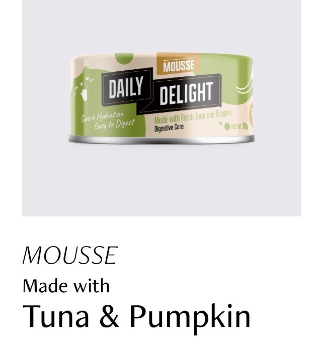 Daily Delight Mousse Tuna & Pumpkin