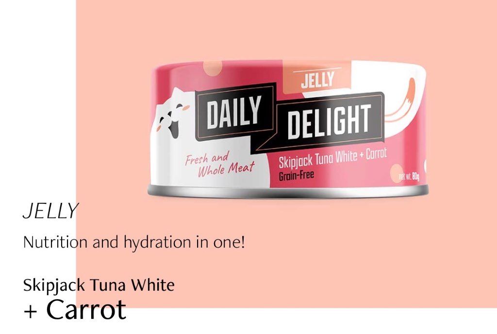 Daily Delight Jelly Skipjack Tuna White + Carrot