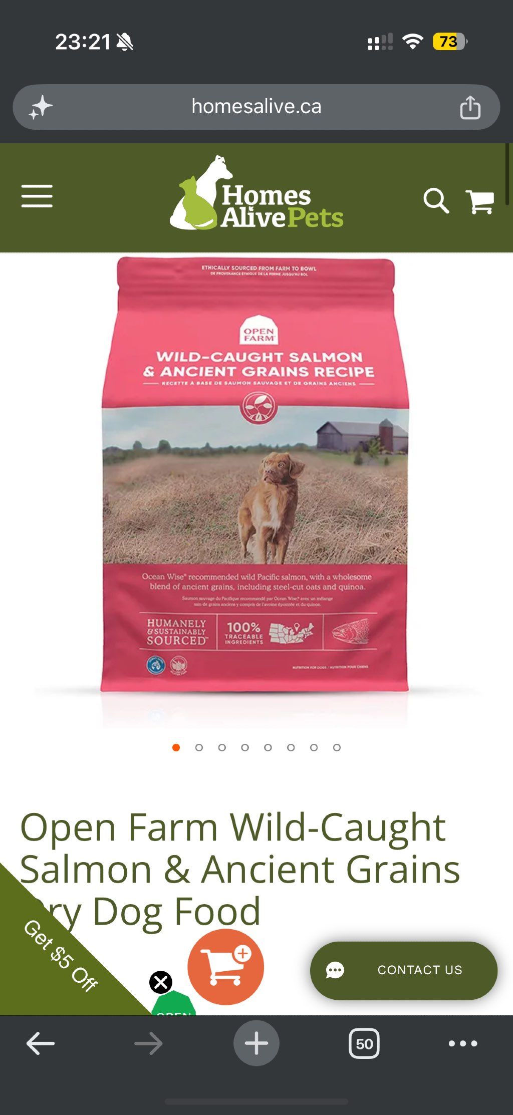Open Farm Wild-Caught Salmon & Ancient Grains Recipe