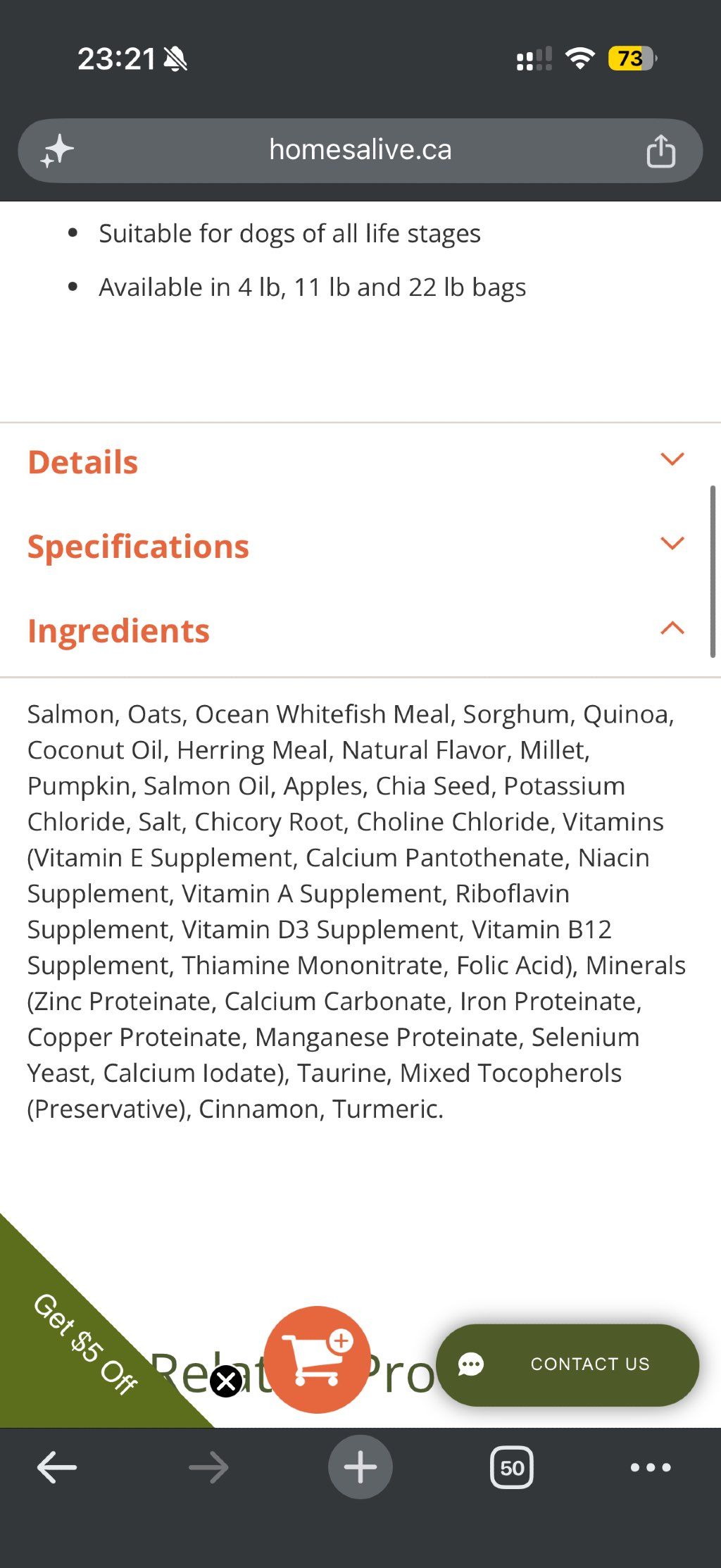 Open Farm Wild-Caught Salmon & Ancient Grains Recipe (2 of 3)