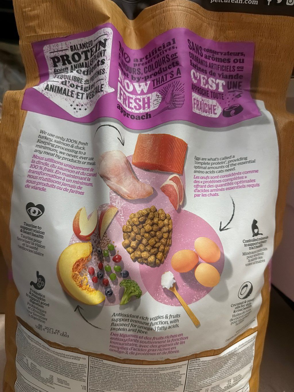 Now Fresh Grain-Free Recipe with Turkey, Salmon & Duck Adult Cat (3 of 3)