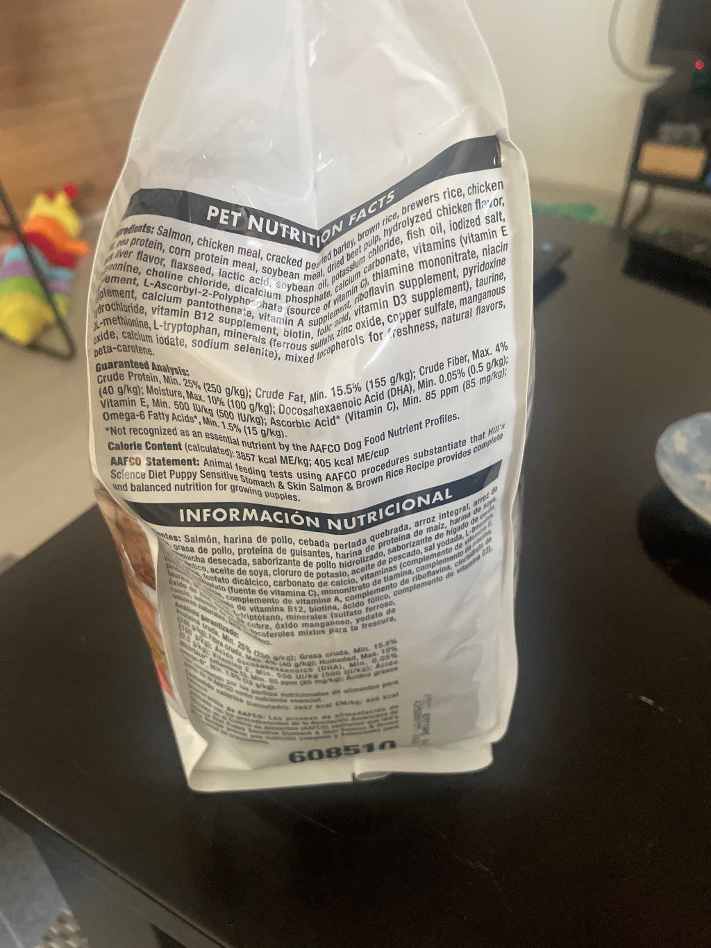 Hill's Science Diet Puppy Sensitive Stomach & Skin Salmon & Brown Rice Recipe (3 of 3)