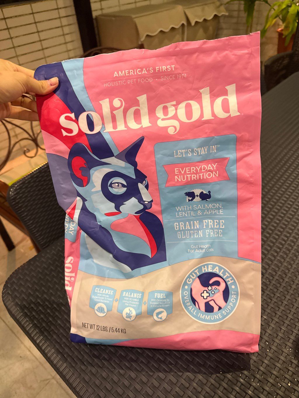 Solid Gold Let's Stay In - Salmon, Lentil & Apple