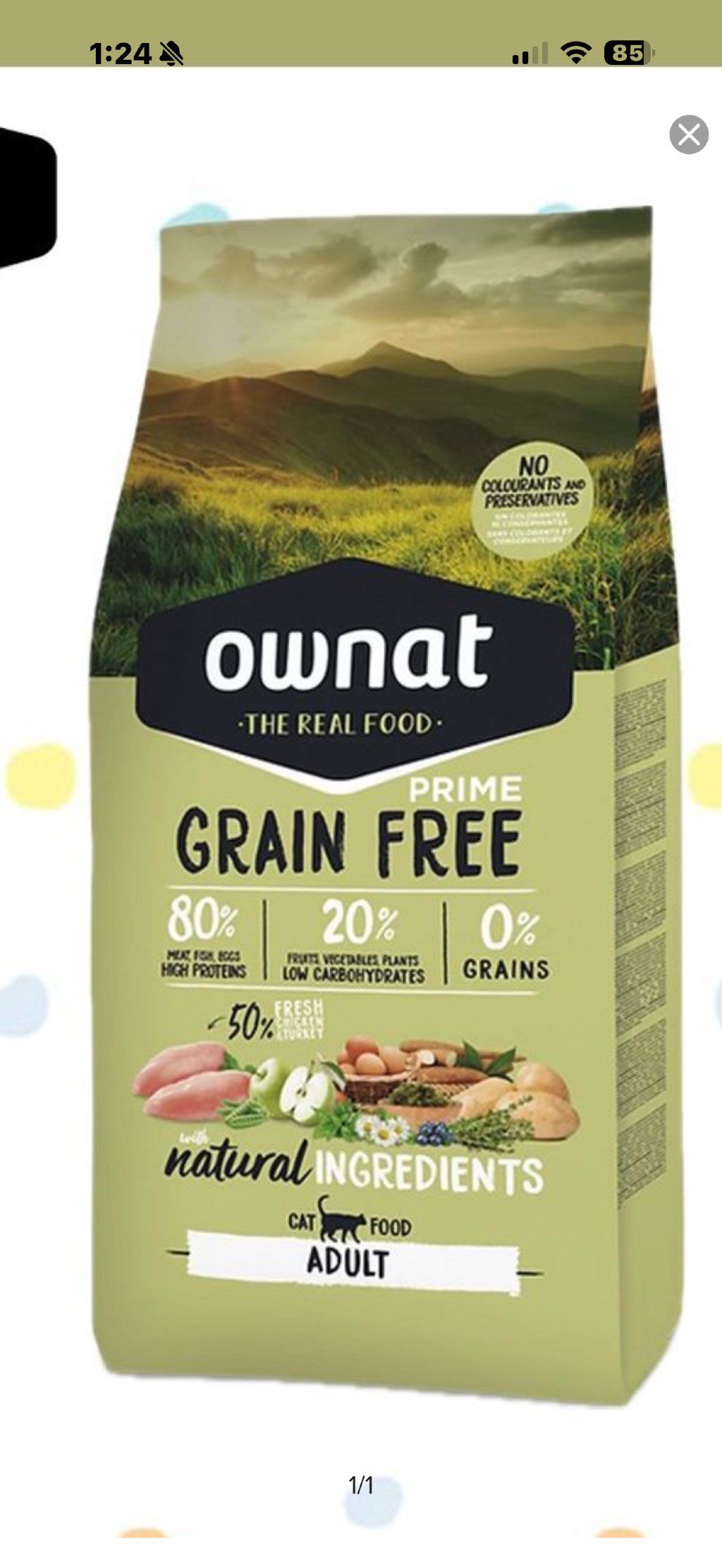 Ownat Prime Grain Free Adult
