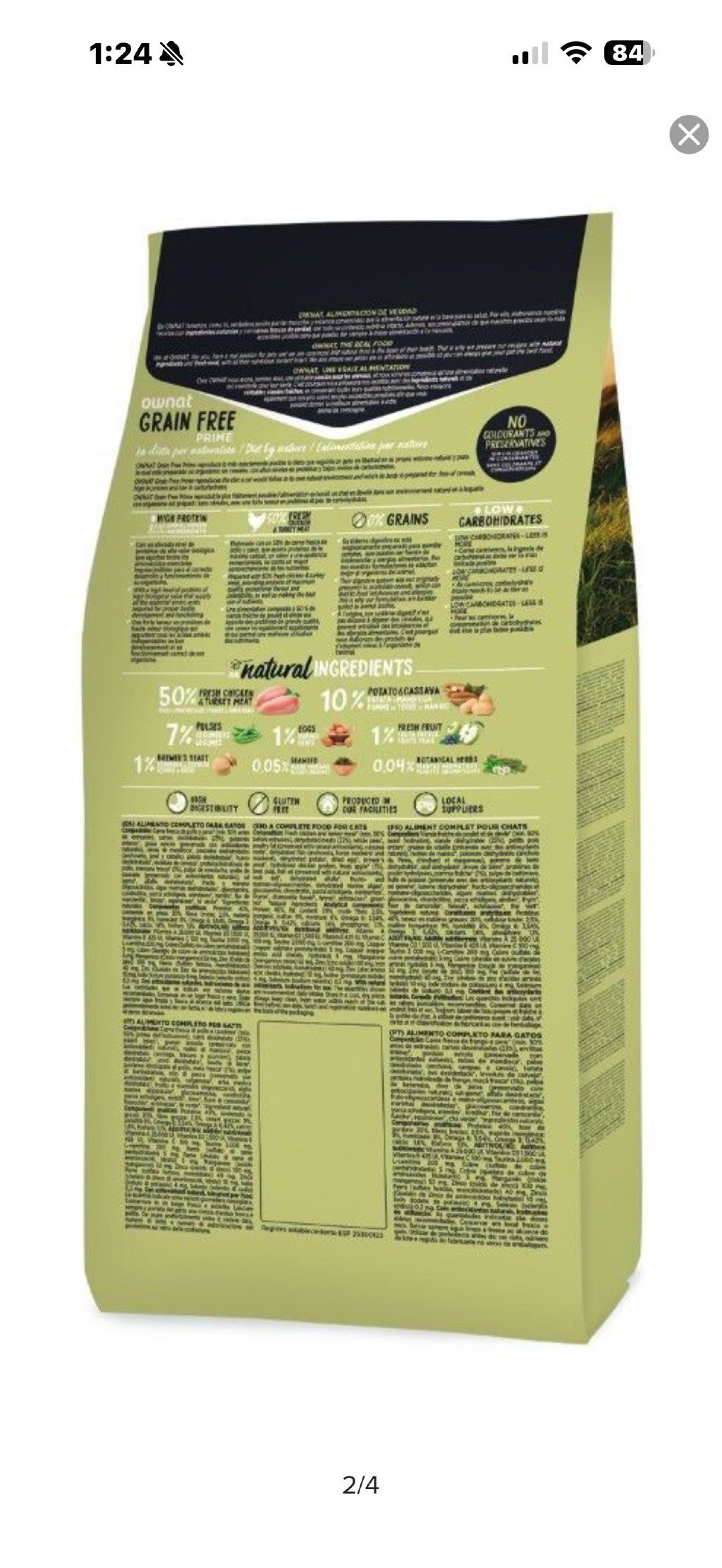 Ownat Prime Grain Free Adult (2 of 3)