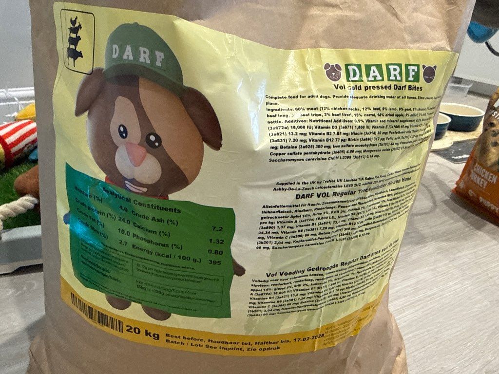 DARF Vol Cold Pressed Darf Bites