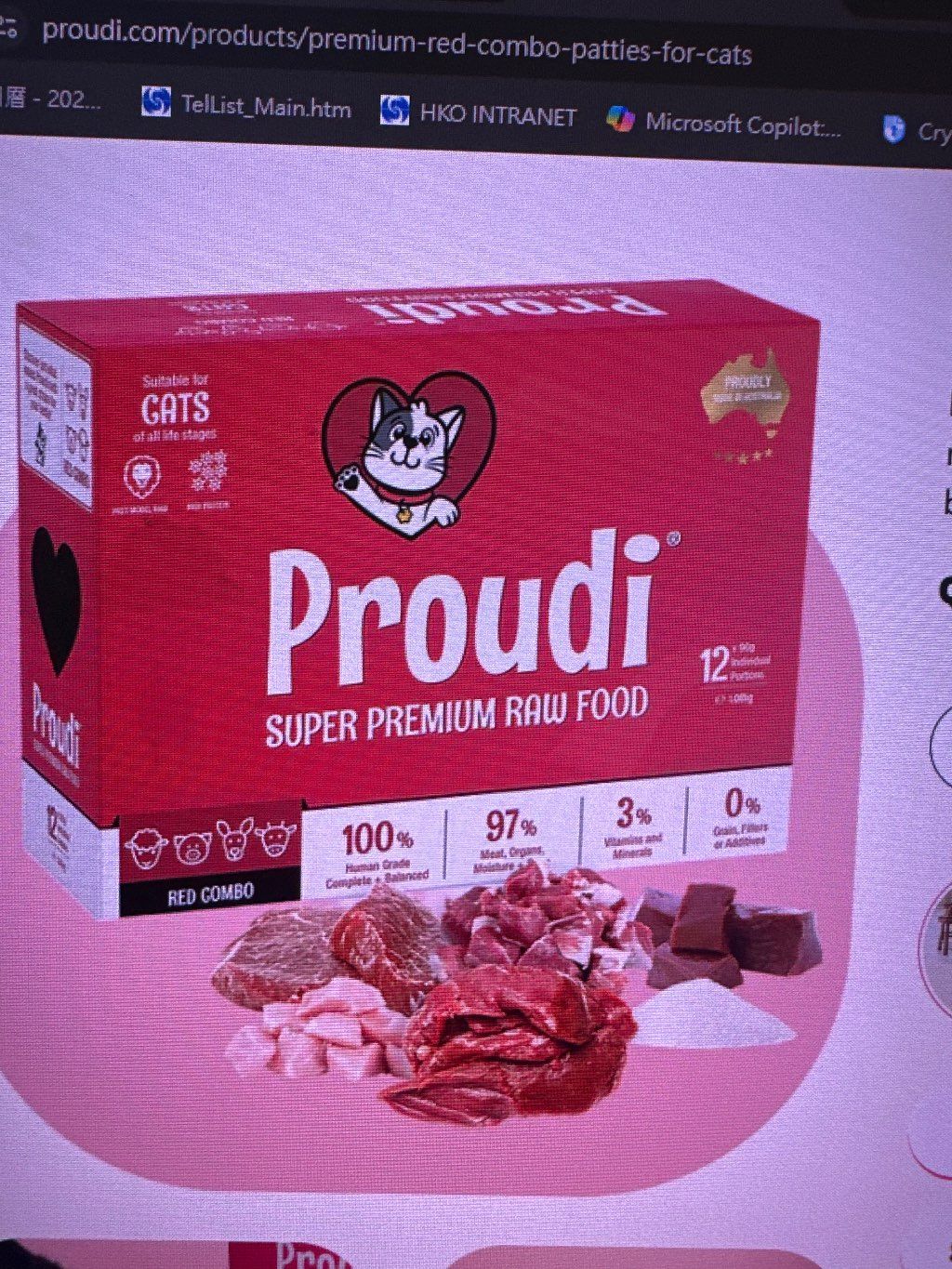 Proudi Red Combo