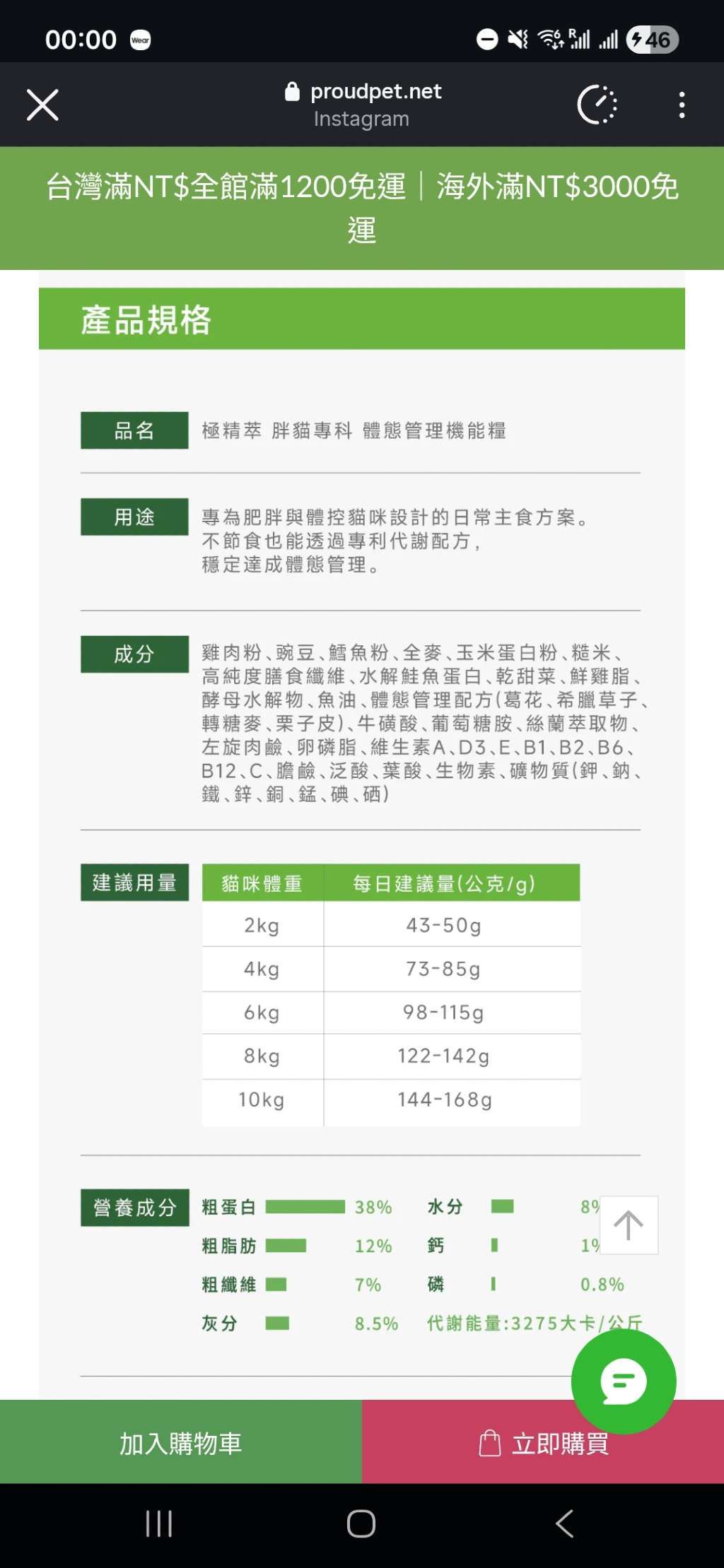 極精萃 胖貓專科 體態管理機能糧