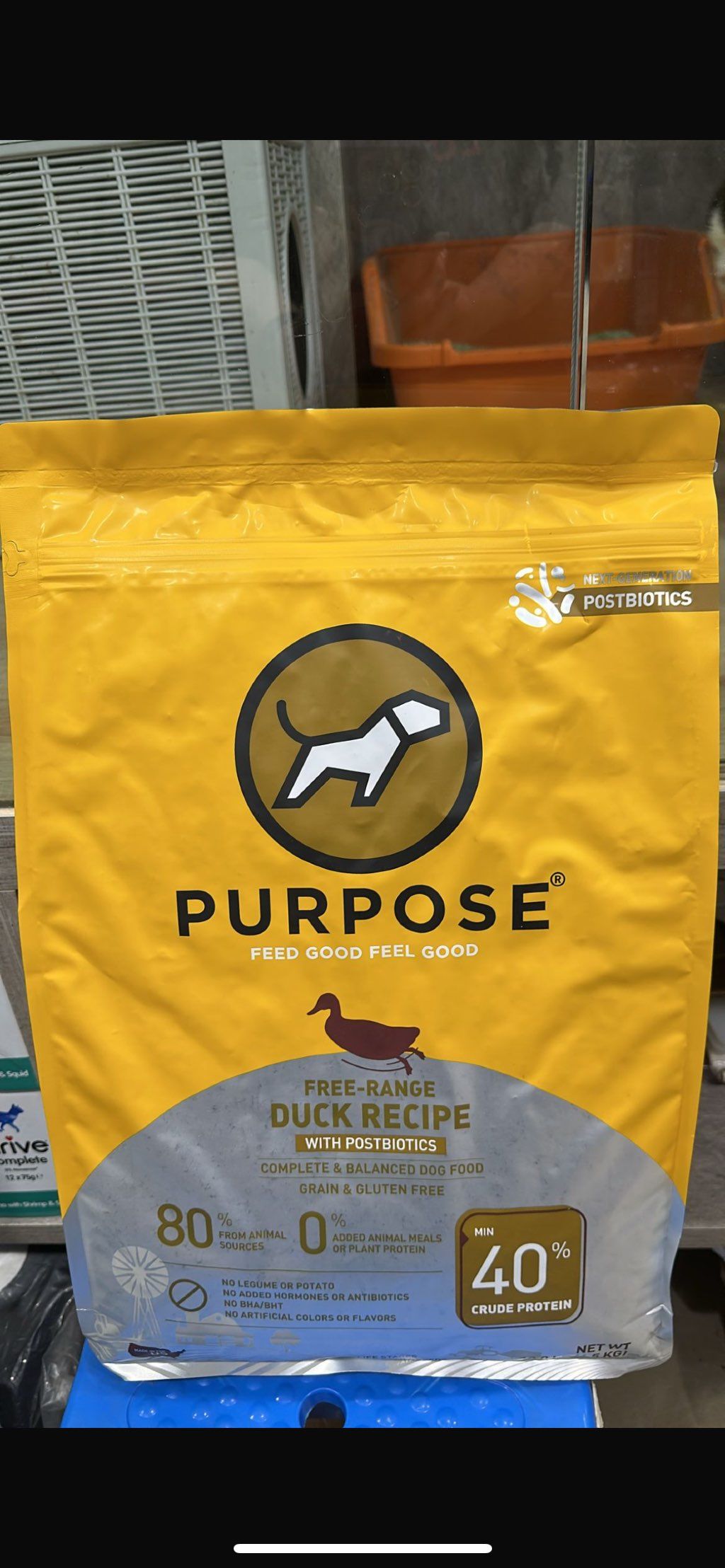 Purpose Free-Range Duck Recipe With Postbiotics