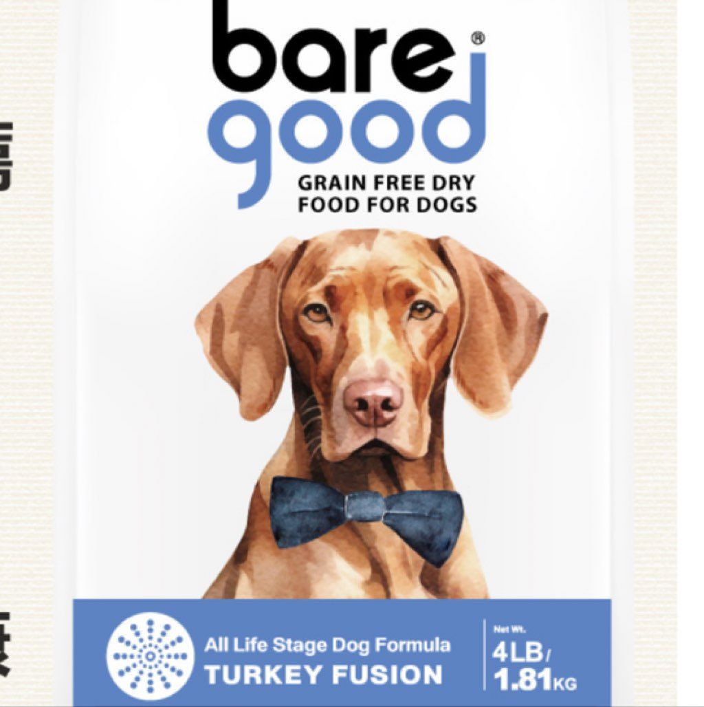 Bare Good Turkey Fusion All Life Stage Dog Formula