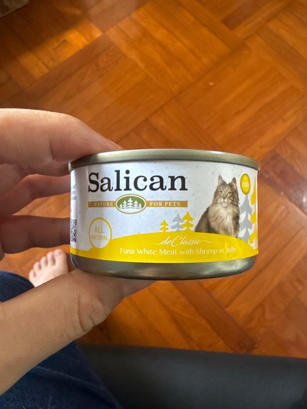 Salican Tuna White Meat with Shrimp in Jelly