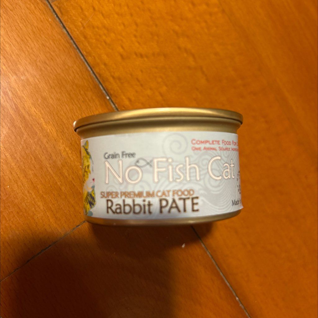 No Fish Cat Rabbit Pate