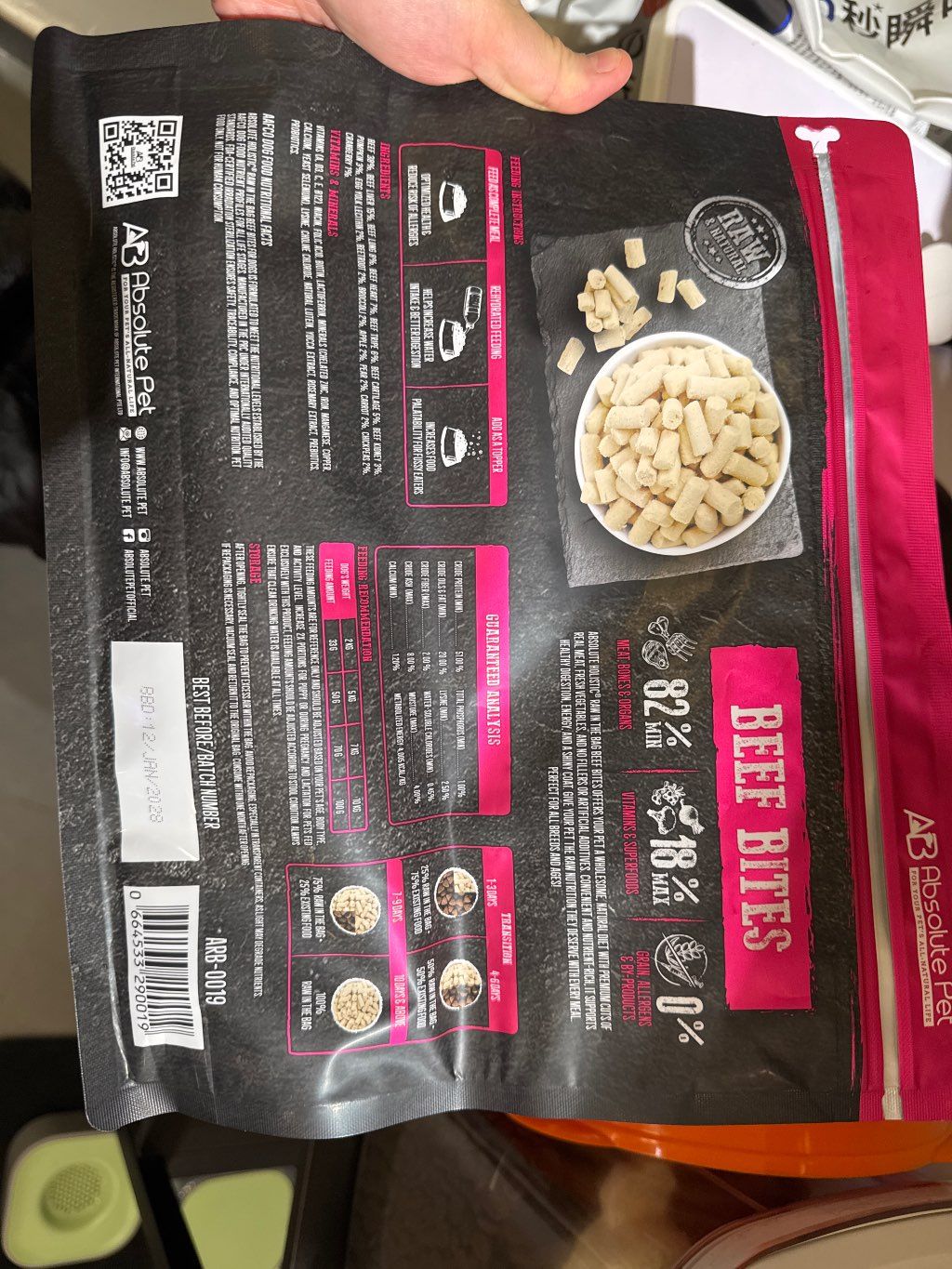 Absolute Pet Raw Complete + Freeze Dried Beef Bites (2 of 2)