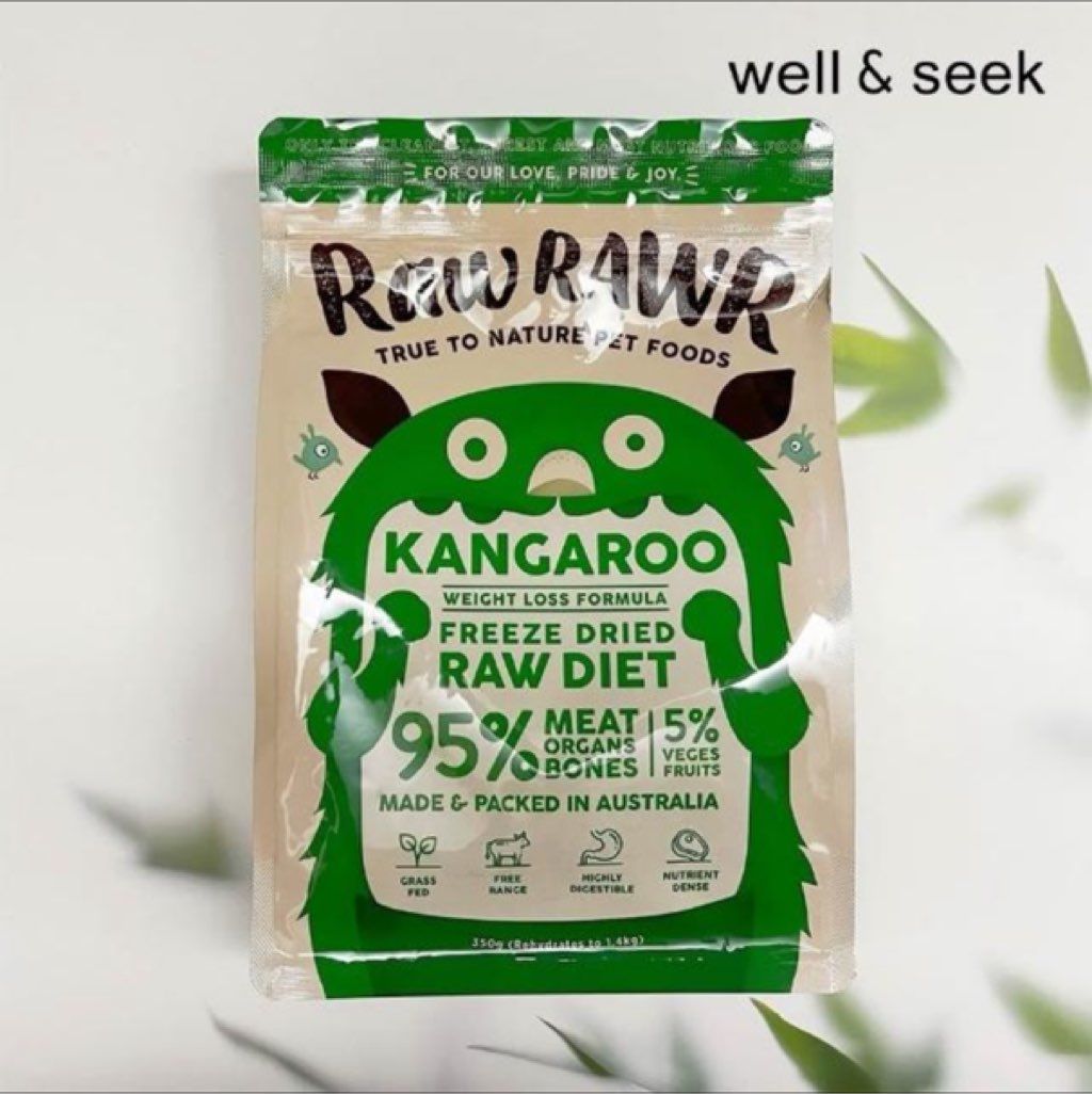 Raw Rawr Kangaroo Freeze Dried Raw Diet Weight Loss Formula