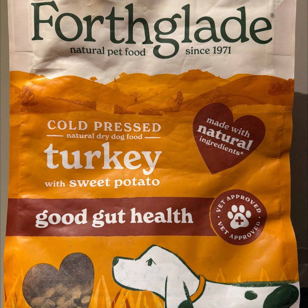 Forthglade Cold Pressed Turkey with Sweet Potato Good Gut Health