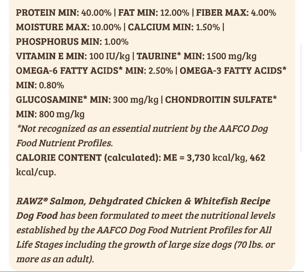 RAWZ Salmon, Dehydrated Chicken & Whitefish Recipe Dog Food (3 of 3)