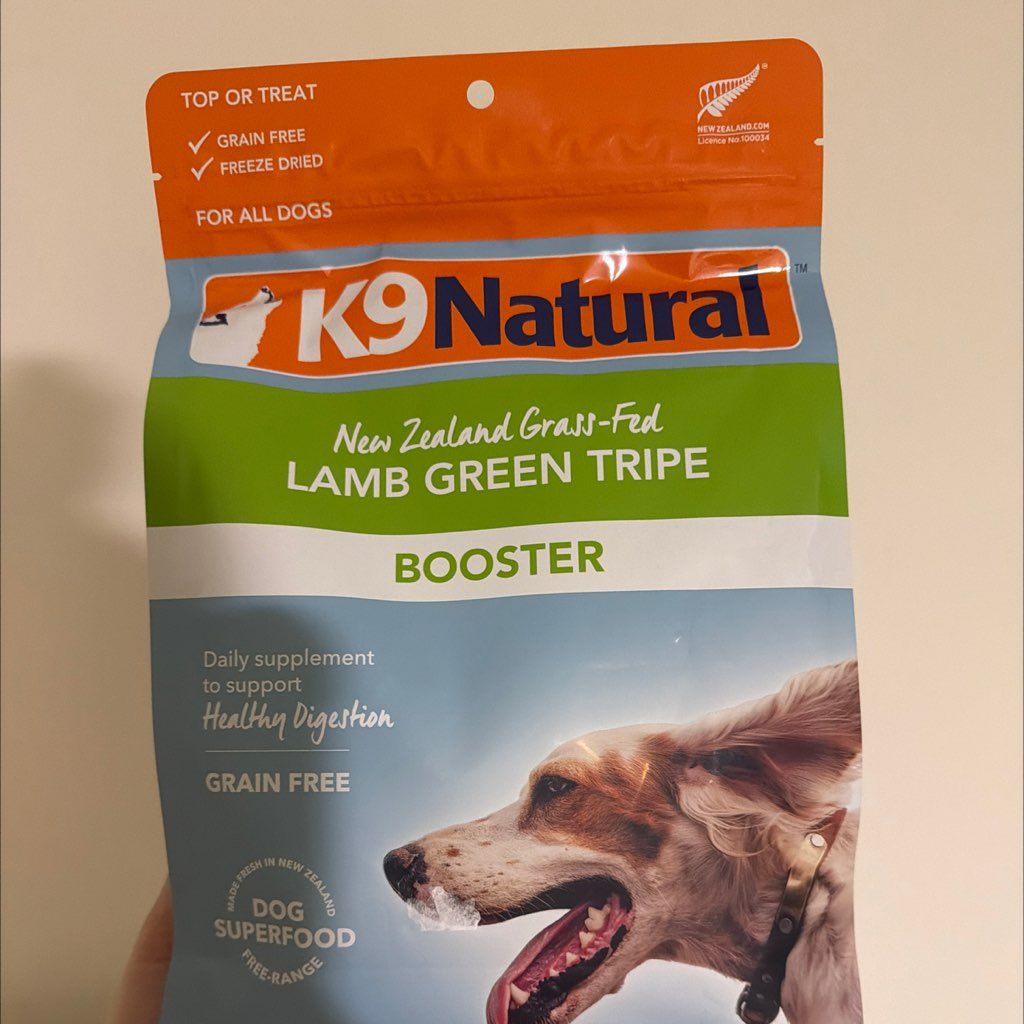 K9 Natural Lamb Green Tripe Booster