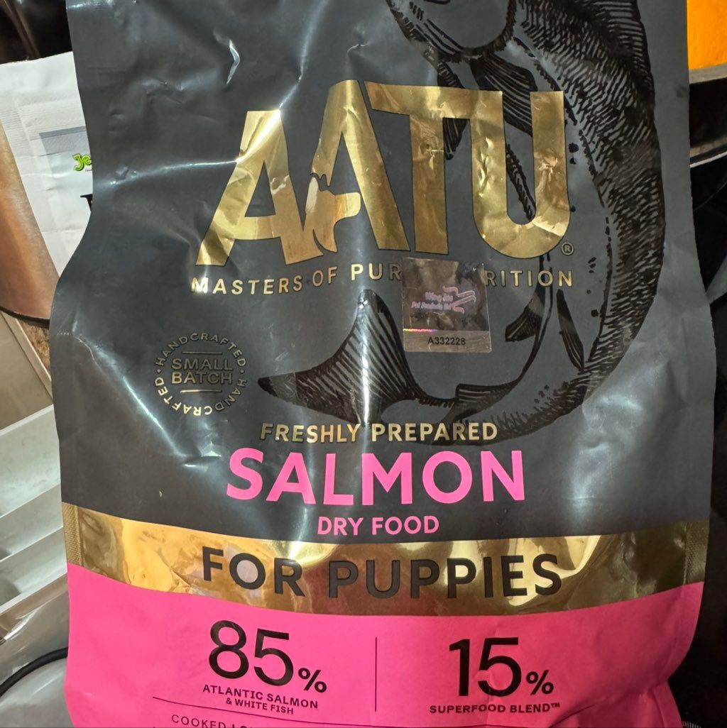 AATU Freshly Prepared Salmon Dry Food For Puppies