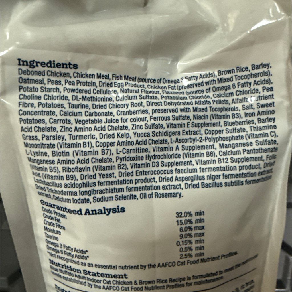 Blue Buffalo Tastefuls Adult Indoor Cat Chicken & Brown Rice Recipe (2 of 2)