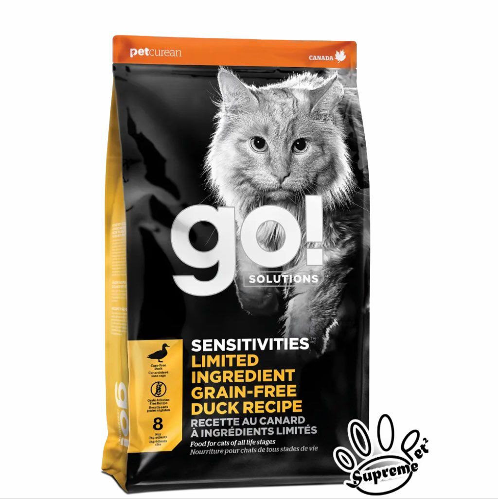 Petcurean Go! Solutions Sensitivities Limited Ingredient Grain-Free Duck Recipe