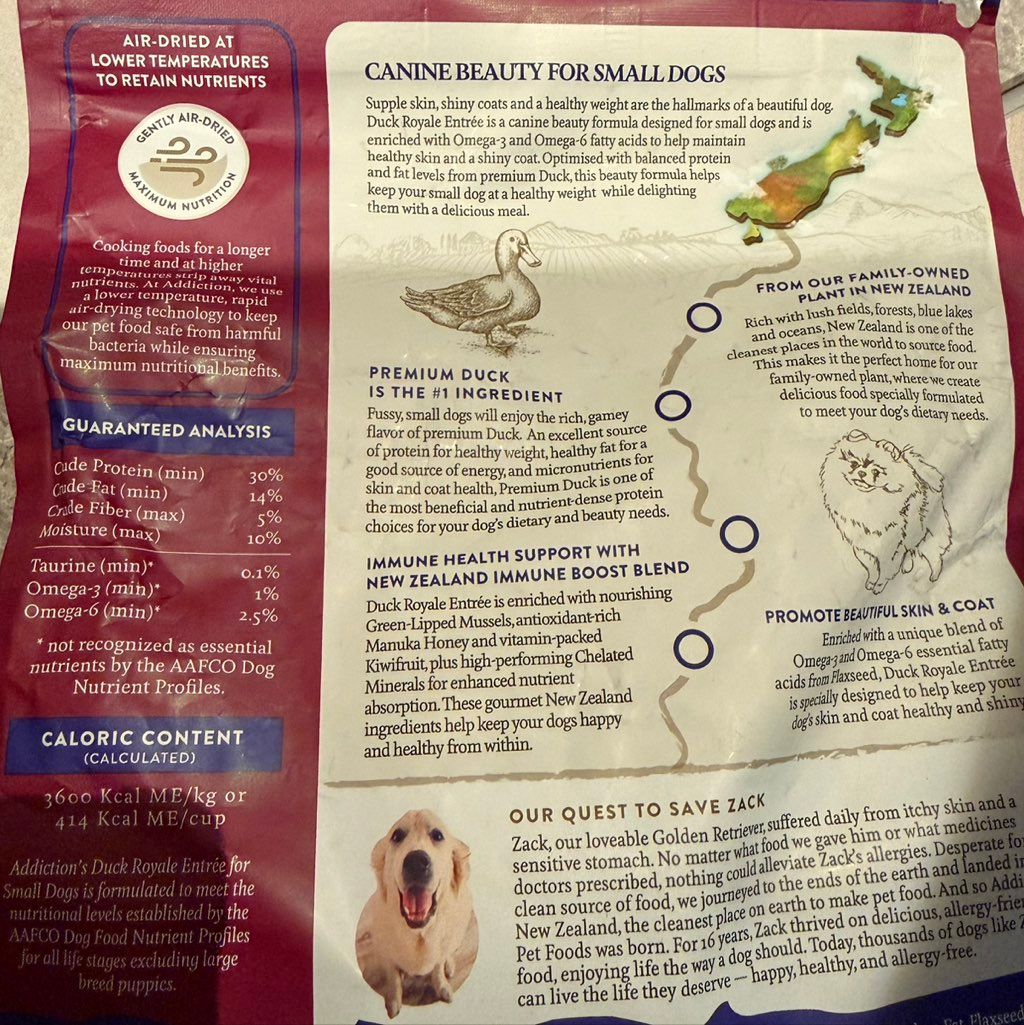 Addiction Duck Royale Entrée for Small Dogs (3 of 3)