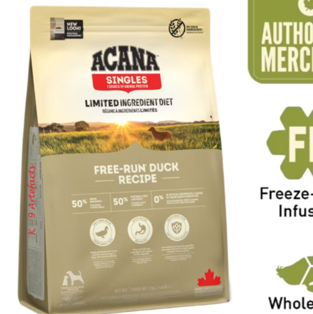 ACANA Singles Free-Run Duck Recipe