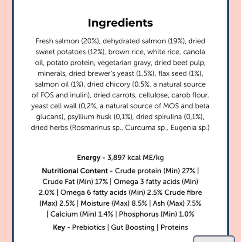 Buddy Bites Fresh Salmon & Sweet Potato Recipe Adult Dog Food (2 of 2)